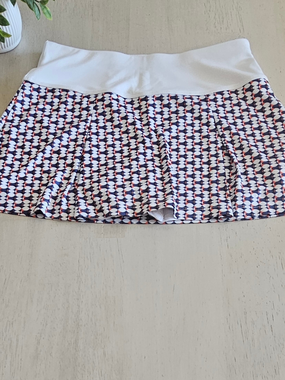Grand Slam White Performance Skort